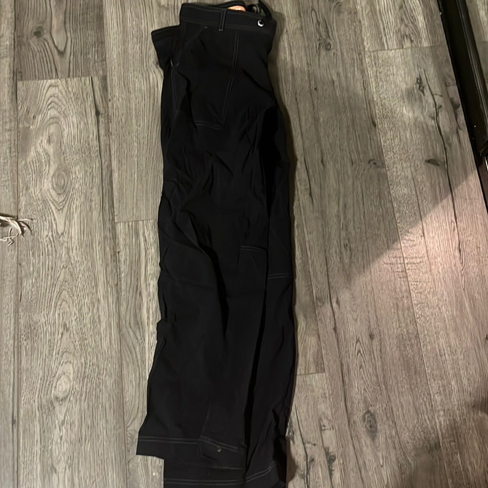 Lucy Brand Black wide leg pants size medium